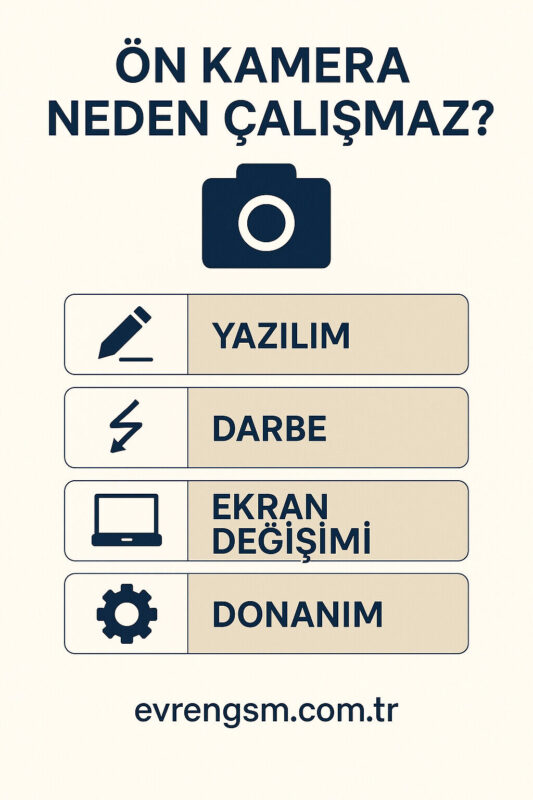 Telefonun Ön Kamerası Çalışmıyor – Nedenleri ve Çözüm Yolları