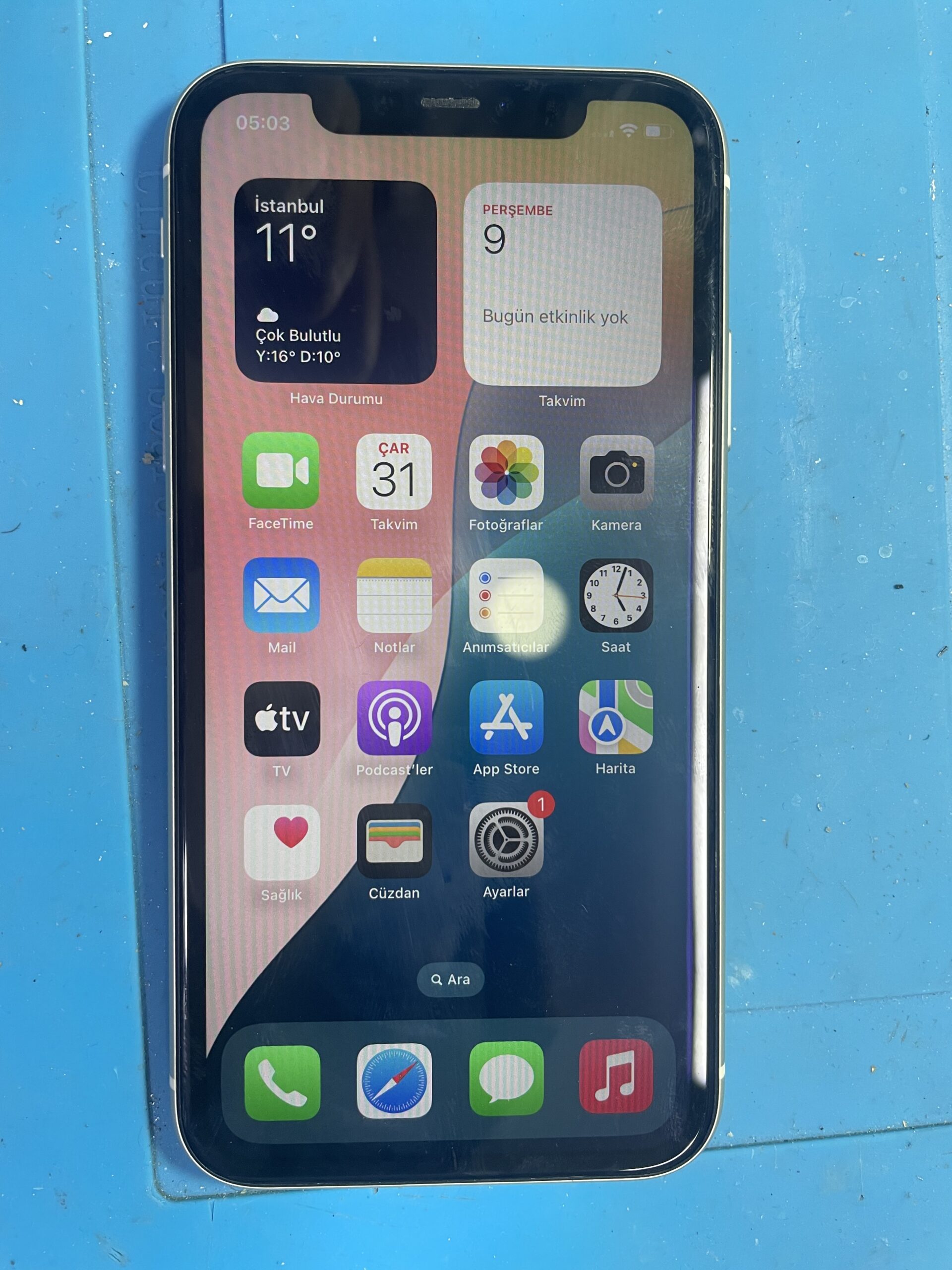iPhone 11 batarya değişimi tamamlandı – Evren GSM Denizli